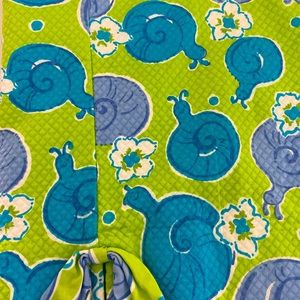 Lilly Pulitzer Vintage Escargot Snail Capri Pants